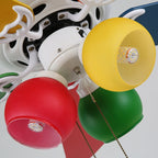 Plafonnier Ventilateur Ludique Carlo
