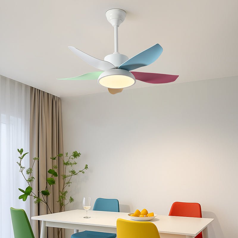 Plafonnier Ventilateur Milo Brise Colorée