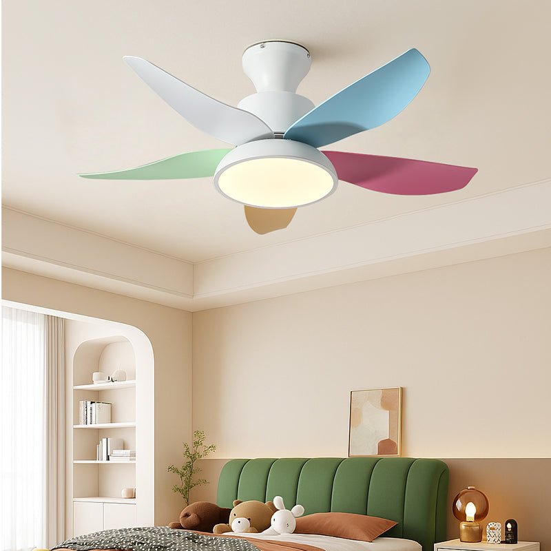 Plafonnier Ventilateur Milo Brise Colorée