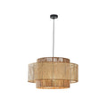 Ulshayra Lampe Suspension en Rotin Concentrique