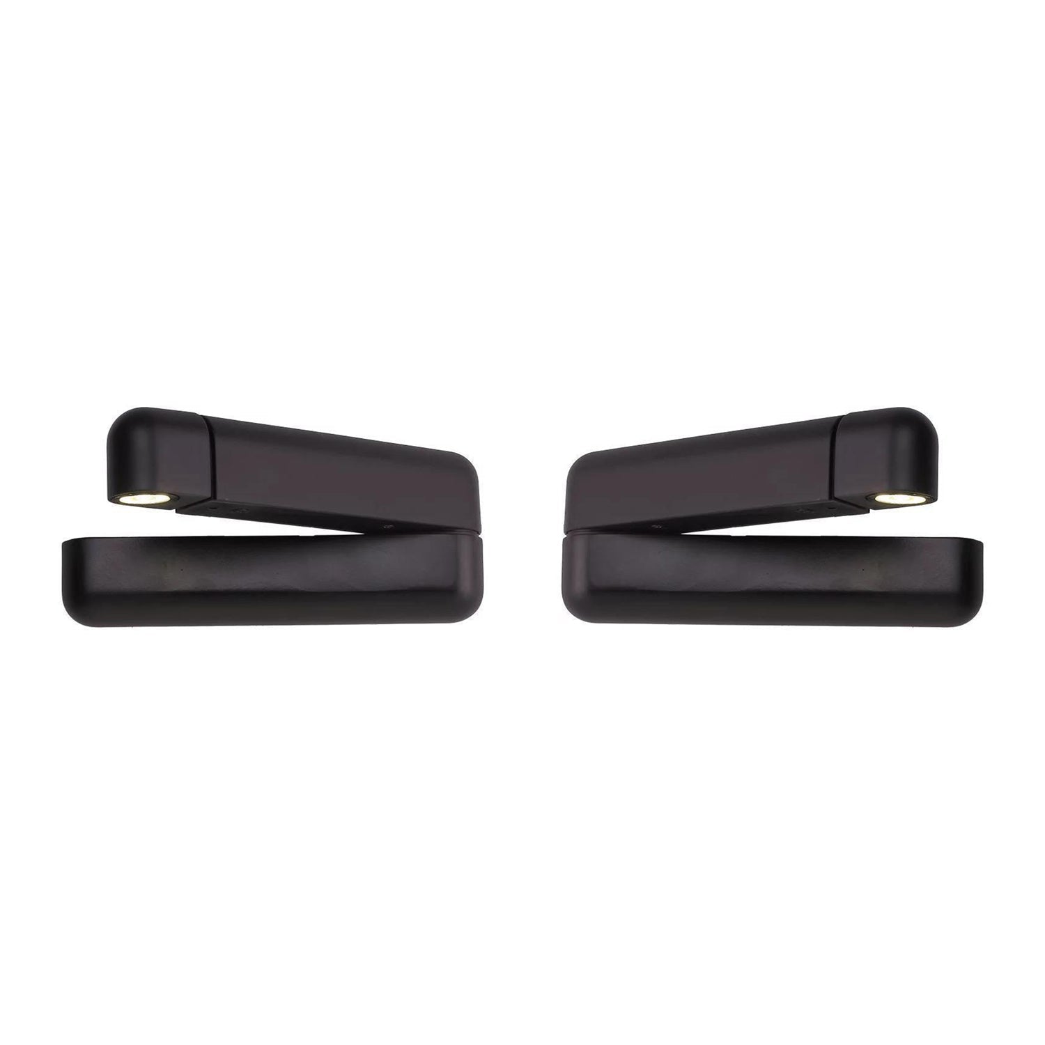 Lustra Applique Murale Noire LED Réglable USB