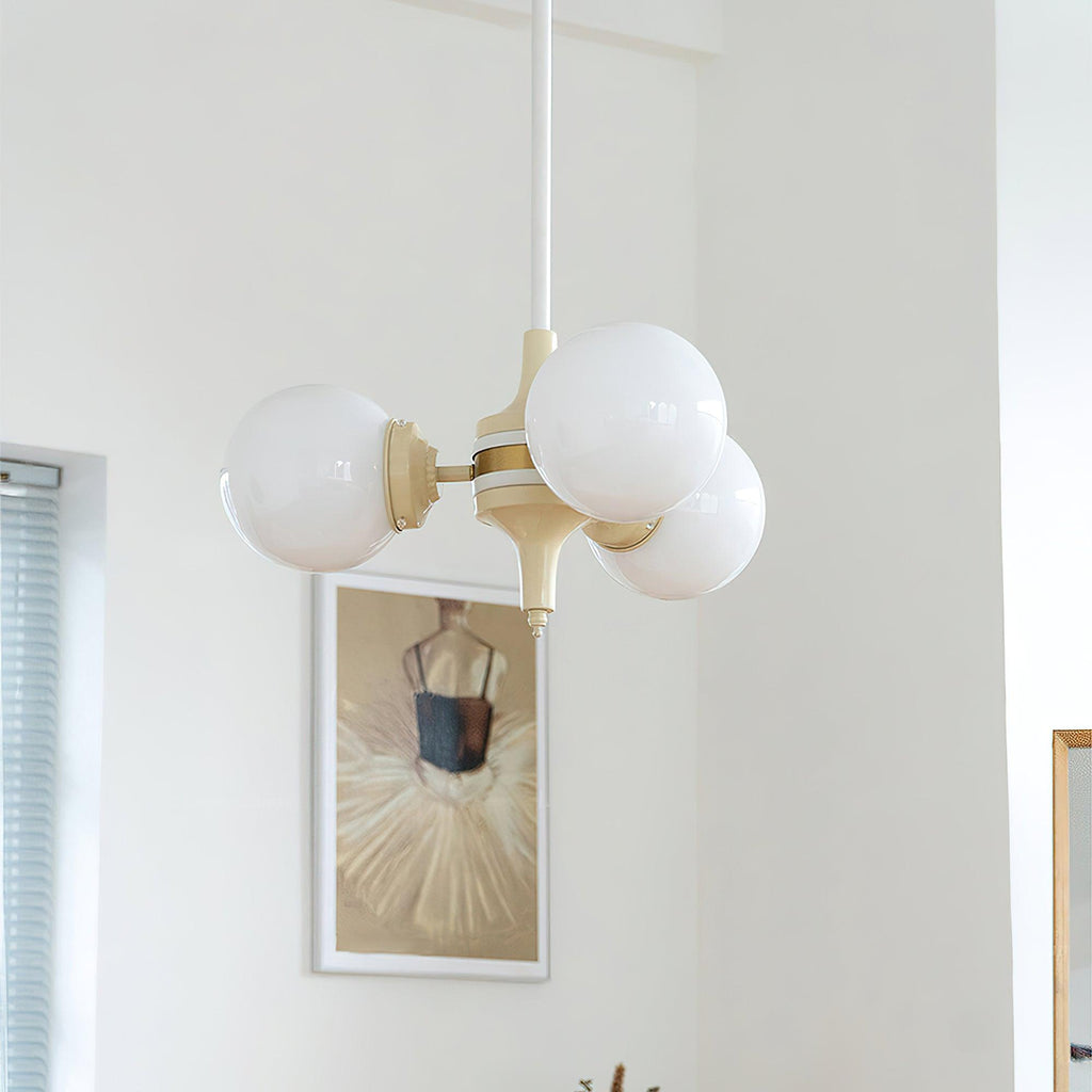 Lustra Lustre Verre Moderne