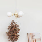 Lustra Lustre Verre Moderne