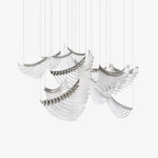 Eurrinia Verre Aile Groupe Lustre