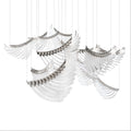 Eurrinia Verre Aile Groupe Lustre