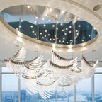 Eurrinia Verre Aile Groupe Lustre