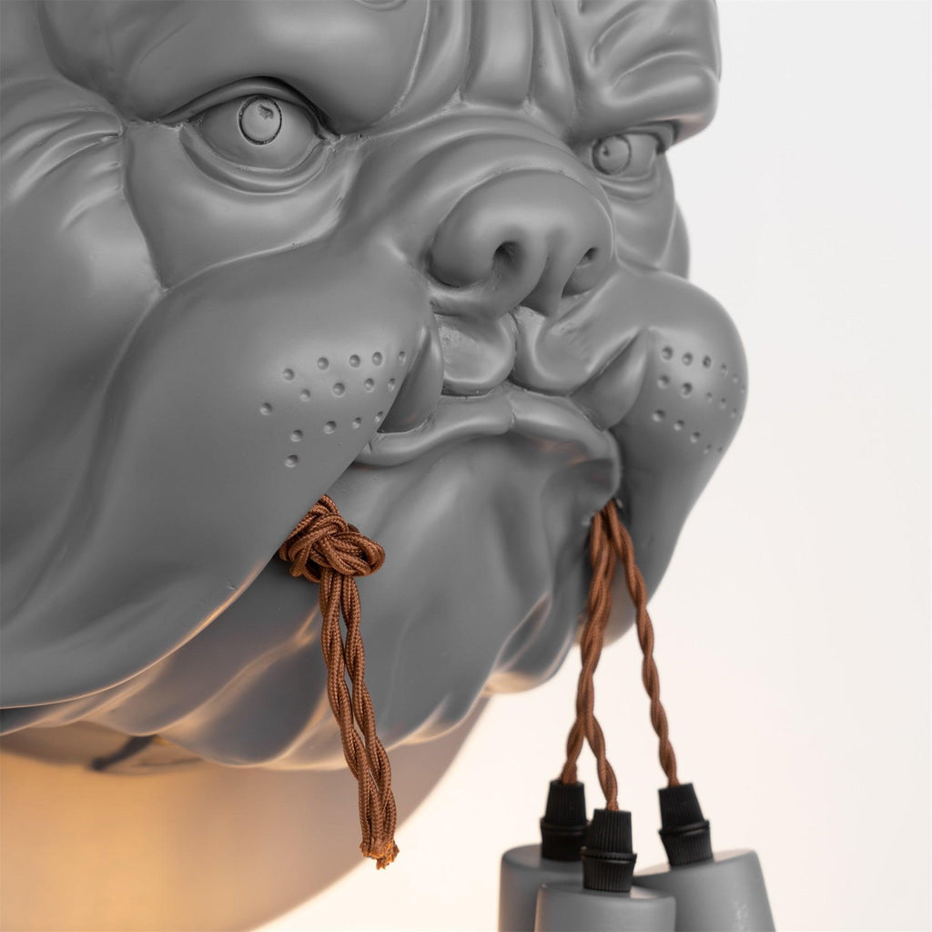 Lustra Applique Murale Sculpture Bulldog Fantaisiste