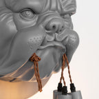 Lustra Applique Murale Sculpture Bulldog Fantaisiste
