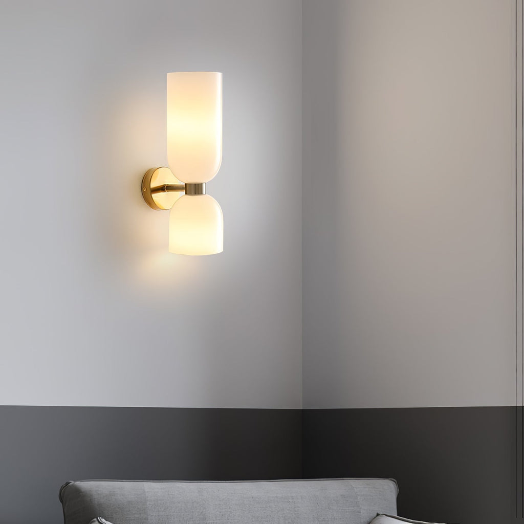Lylaearis Nordic Art Applique murale en verre à brancher