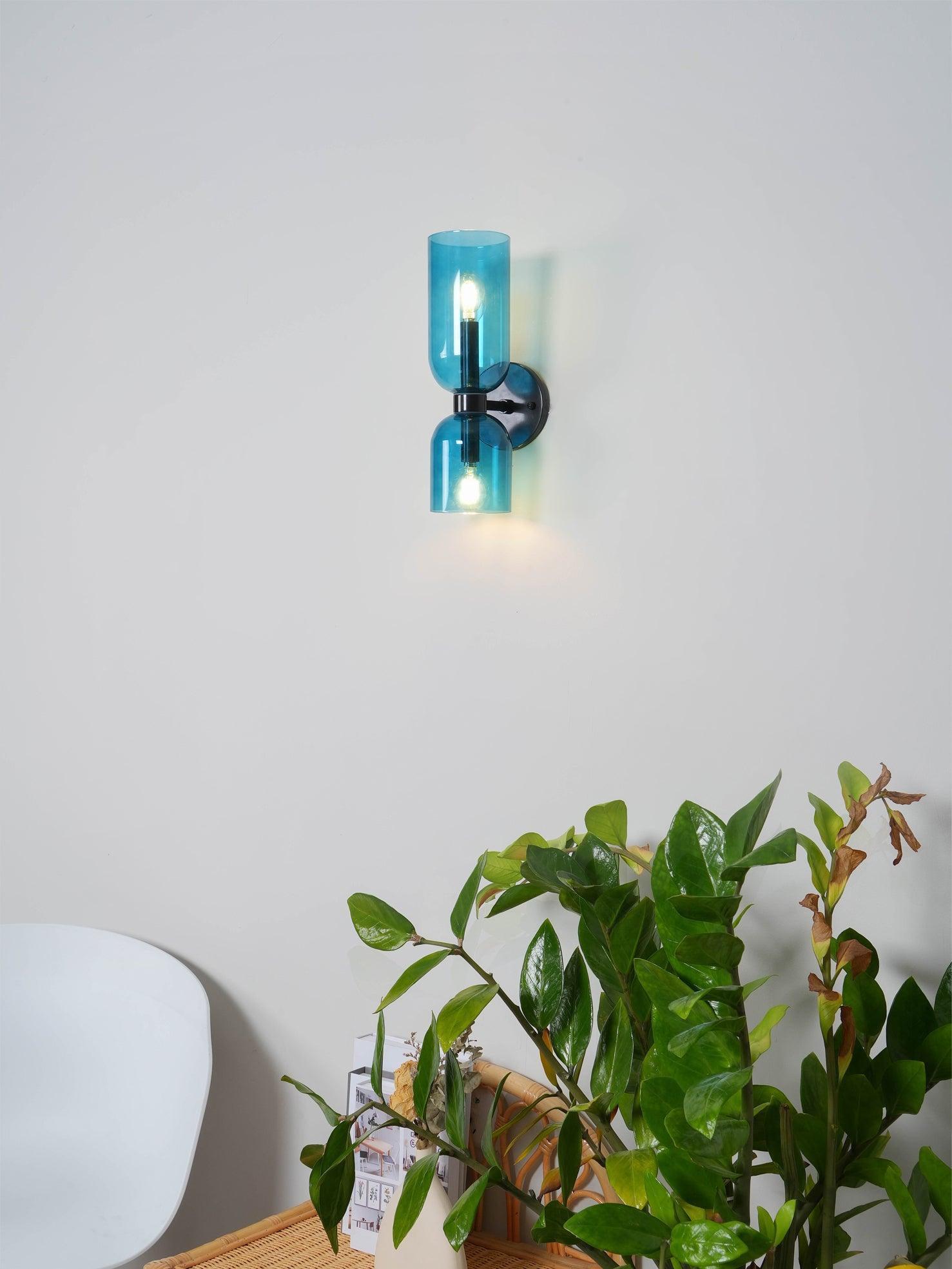 Lylaearis Nordic Art Applique murale en verre à brancher
