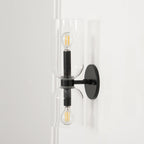 Lylaearis Nordic Art Applique murale en verre à brancher