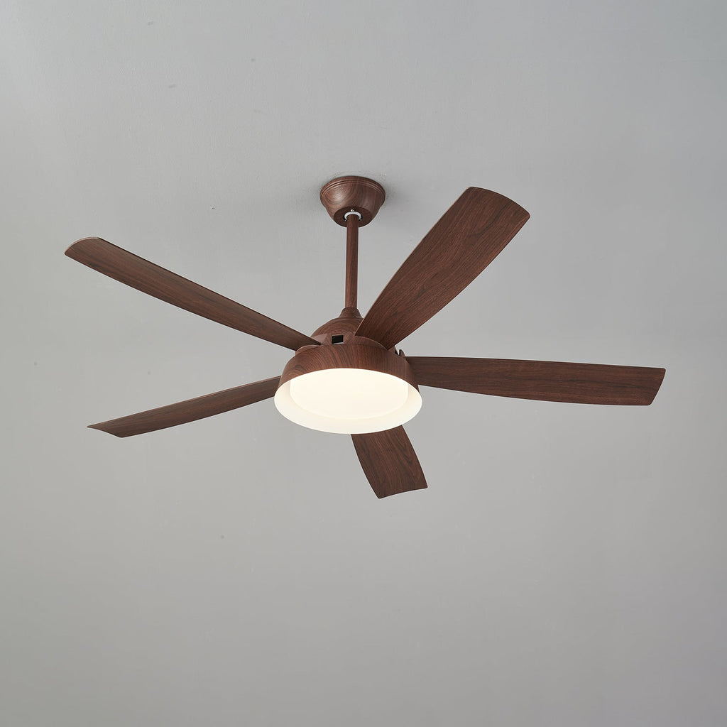 Ventilateur de Plafond Orvino en Bois avec Lumière