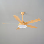 Ventilateur de Plafond Orvino en Bois avec Lumière