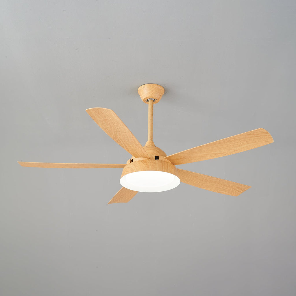 Ventilateur de Plafond Orvino en Bois avec Lumière