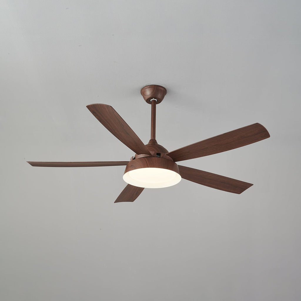 Ventilateur de Plafond Orvino en Bois avec Lumière
