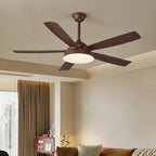 Ventilateur de Plafond Orvino en Bois avec Lumière