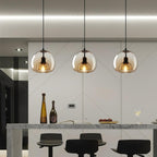 Zelirila Nordic Art Pearl Glass Pendant Lamp