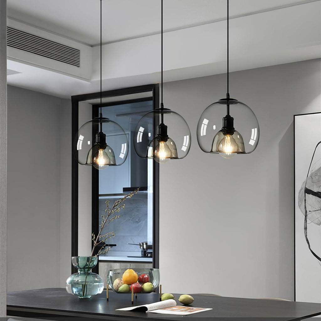 Zelirila Nordic Art Pearl Glass Pendant Lamp
