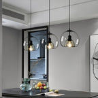 Zelirila Nordic Art Pearl Glass Pendant Lamp
