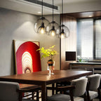 Zelirila Nordic Art Pearl Glass Pendant Lamp