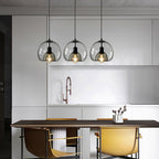 Zelirila Nordic Art Pearl Glass Pendant Lamp