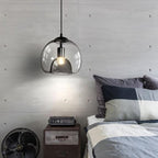 Zelirila Nordic Art Pearl Glass Pendant Lamp