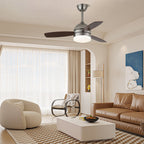 Plafonnier ventilateur moderne Caelan