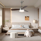 Plafonnier ventilateur moderne Caelan