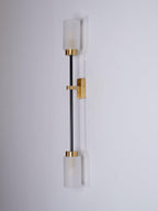 Lustra Applique Murale En Verre Cylindrique Linéaire