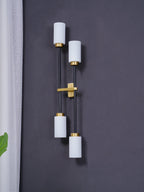 Lustra Applique Murale En Verre Cylindrique Linéaire