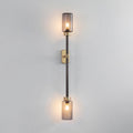 Lustra Applique Murale En Verre Cylindrique Linéaire