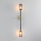 Lustra Applique Murale En Verre Cylindrique Linéaire
