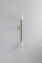 Lustra Applique Murale En Verre Cylindrique Linéaire
