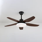 Plafonnier Ventilateur Luvo Moderne en Bois
