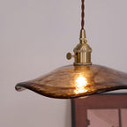 Nyros Lustre Suspendu De Luxe En Verre