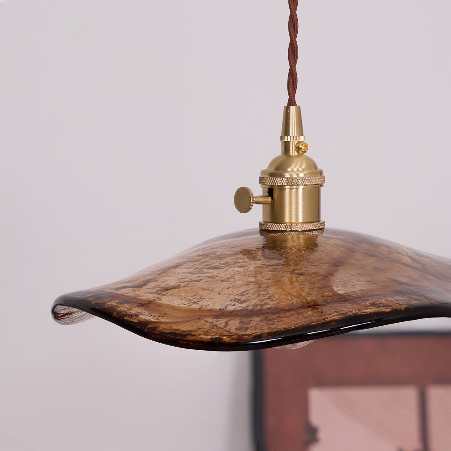 Nyros Lustre Suspendu De Luxe En Verre