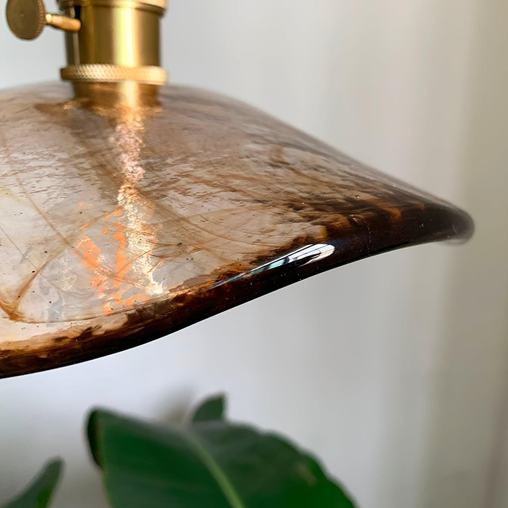 Nyros Lustre Suspendu De Luxe En Verre