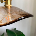 Nyros Lustre Suspendu De Luxe En Verre