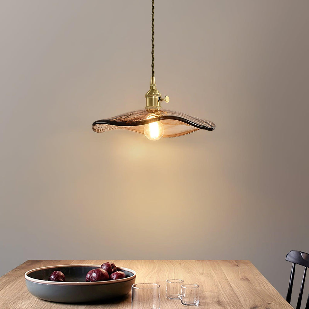 Nyros Lustre Suspendu De Luxe En Verre