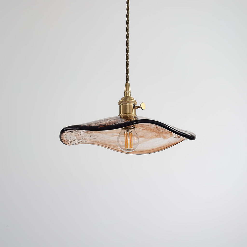 Nyros Lustre Suspendu De Luxe En Verre