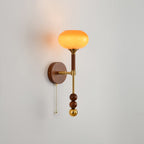 Hilda Roma Elegance Wood Sconce Wall lamp