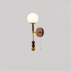 Hilda Roma Elegance Wood Sconce Wall lamp