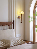 Hilda Roma Elegance Wood Sconce Wall lamp