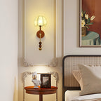 Hilda Roma Elegance Wood Sconce Wall lamp