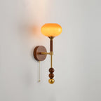 Hilda Roma Elegance Wood Sconce Wall lamp