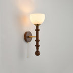 Hilda Roma Elegance Wood Sconce Wall lamp