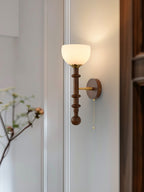 Hilda Roma Elegance Wood Sconce Wall lamp