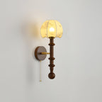 Hilda Roma Elegance Wood Sconce Wall lamp