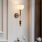 Hilda Roma Elegance Wood Sconce Wall lamp