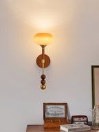 Hilda Roma Elegance Wood Sconce Wall lamp